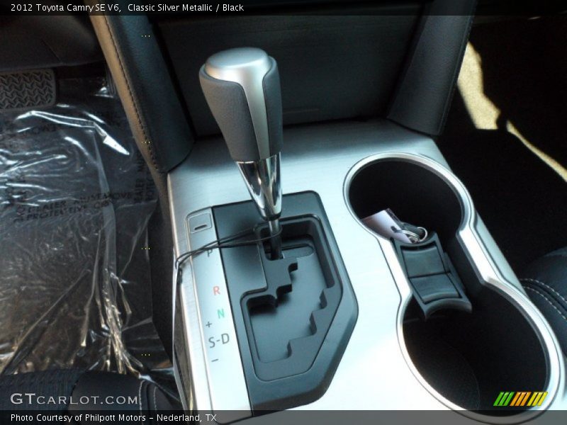 Classic Silver Metallic / Black 2012 Toyota Camry SE V6