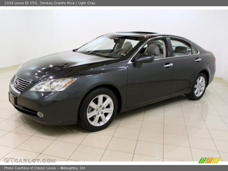 Smokey Granite Mica / Light Gray 2009 Lexus ES 350