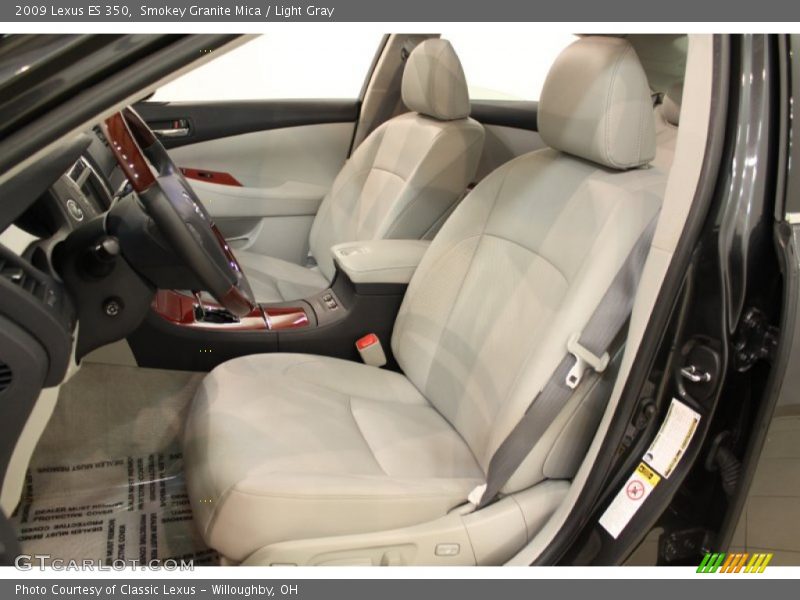 Smokey Granite Mica / Light Gray 2009 Lexus ES 350