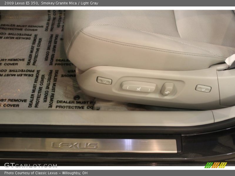 Smokey Granite Mica / Light Gray 2009 Lexus ES 350