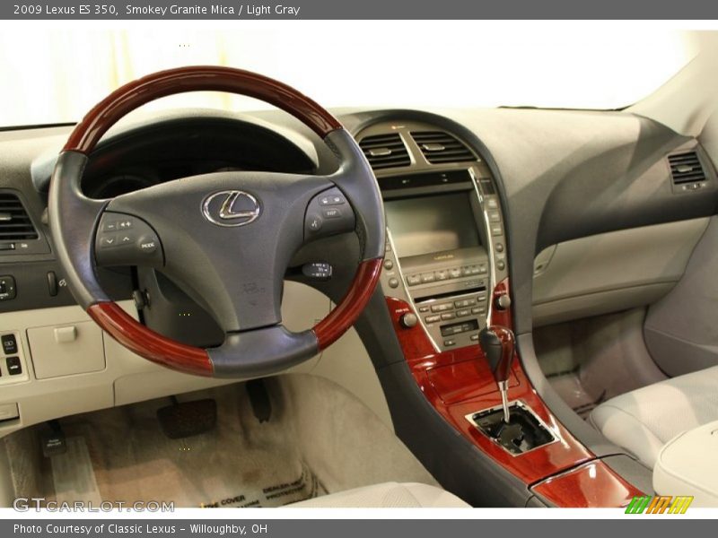 Smokey Granite Mica / Light Gray 2009 Lexus ES 350