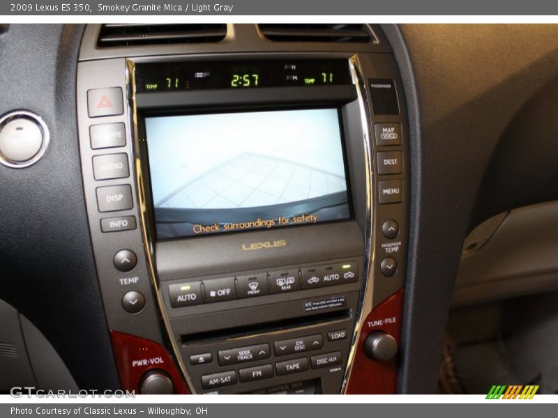 Smokey Granite Mica / Light Gray 2009 Lexus ES 350