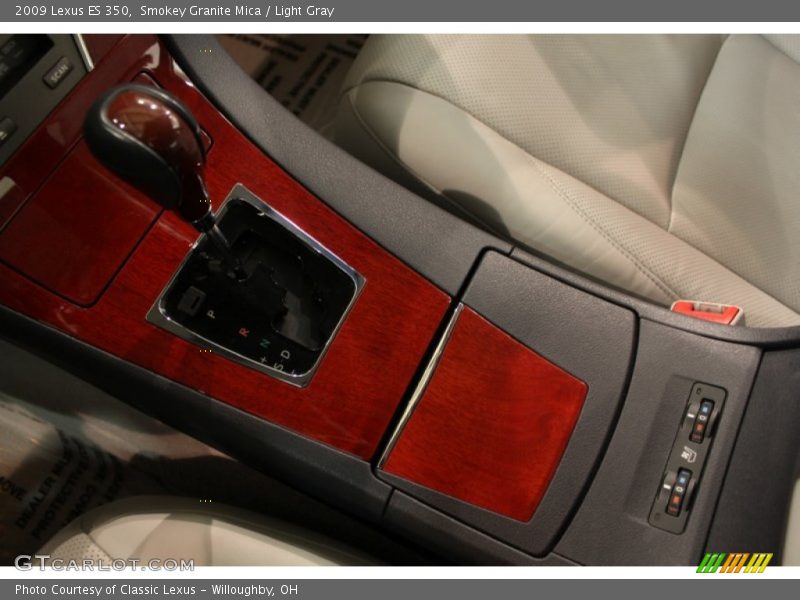 Smokey Granite Mica / Light Gray 2009 Lexus ES 350