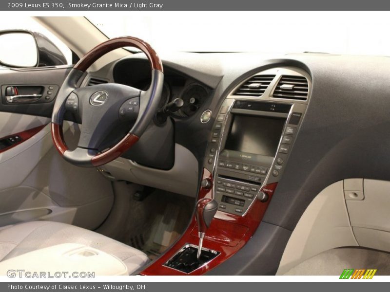 Smokey Granite Mica / Light Gray 2009 Lexus ES 350