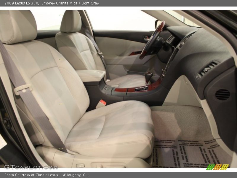 Smokey Granite Mica / Light Gray 2009 Lexus ES 350