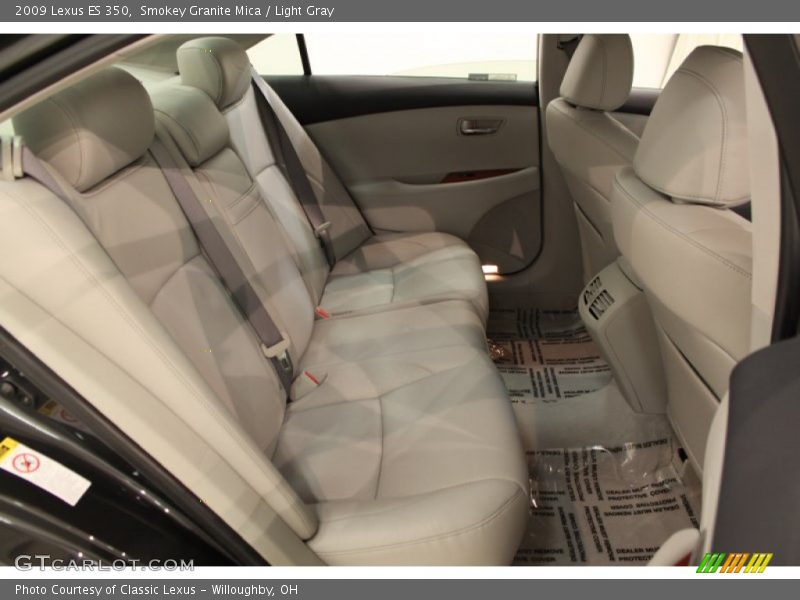 Smokey Granite Mica / Light Gray 2009 Lexus ES 350