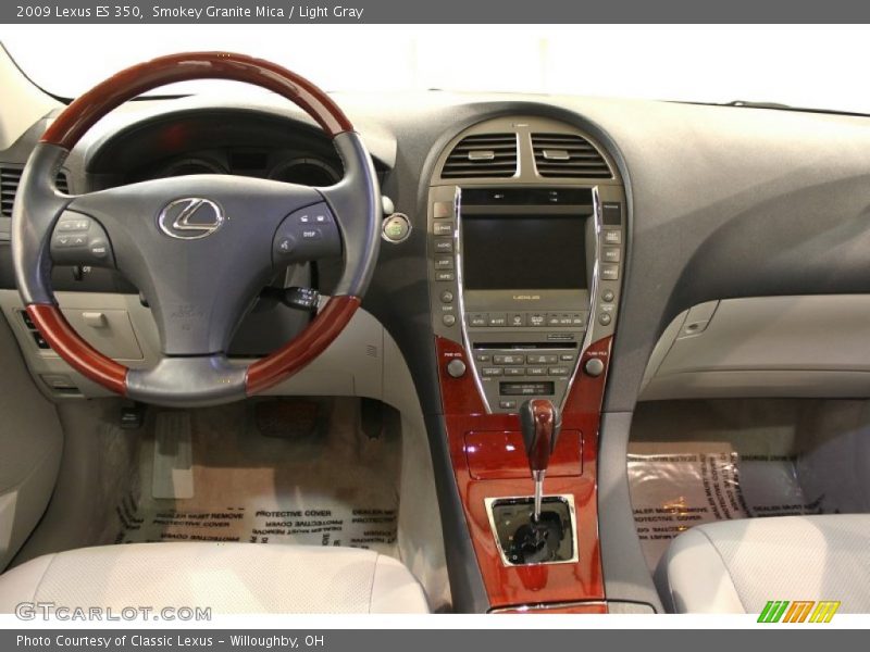 Smokey Granite Mica / Light Gray 2009 Lexus ES 350
