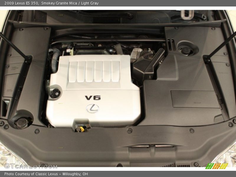 Smokey Granite Mica / Light Gray 2009 Lexus ES 350