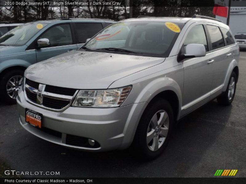 Bright Silver Metallic / Dark Slate Gray 2010 Dodge Journey SXT