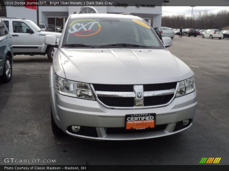 Bright Silver Metallic / Dark Slate Gray 2010 Dodge Journey SXT