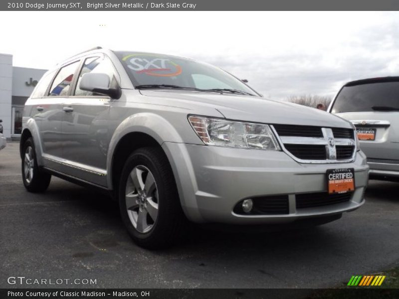 Bright Silver Metallic / Dark Slate Gray 2010 Dodge Journey SXT
