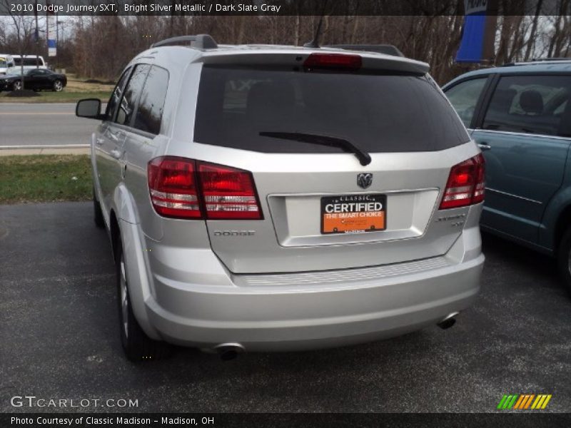 Bright Silver Metallic / Dark Slate Gray 2010 Dodge Journey SXT