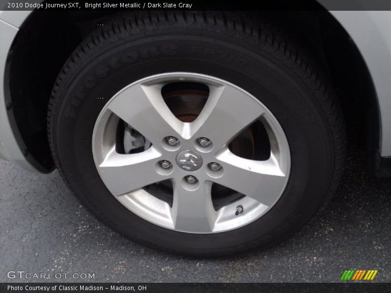 Bright Silver Metallic / Dark Slate Gray 2010 Dodge Journey SXT