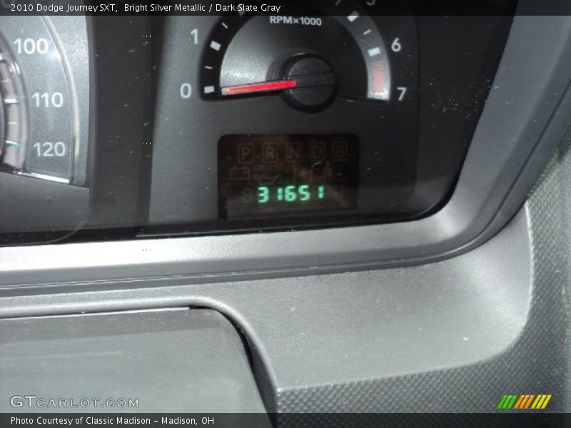 Bright Silver Metallic / Dark Slate Gray 2010 Dodge Journey SXT