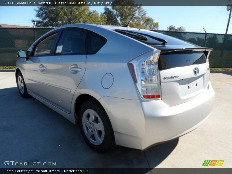 Classic Silver Metallic / Misty Gray 2011 Toyota Prius Hybrid III