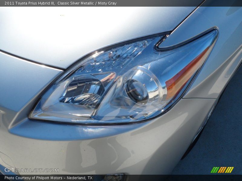  2011 Prius Hybrid III Classic Silver Metallic