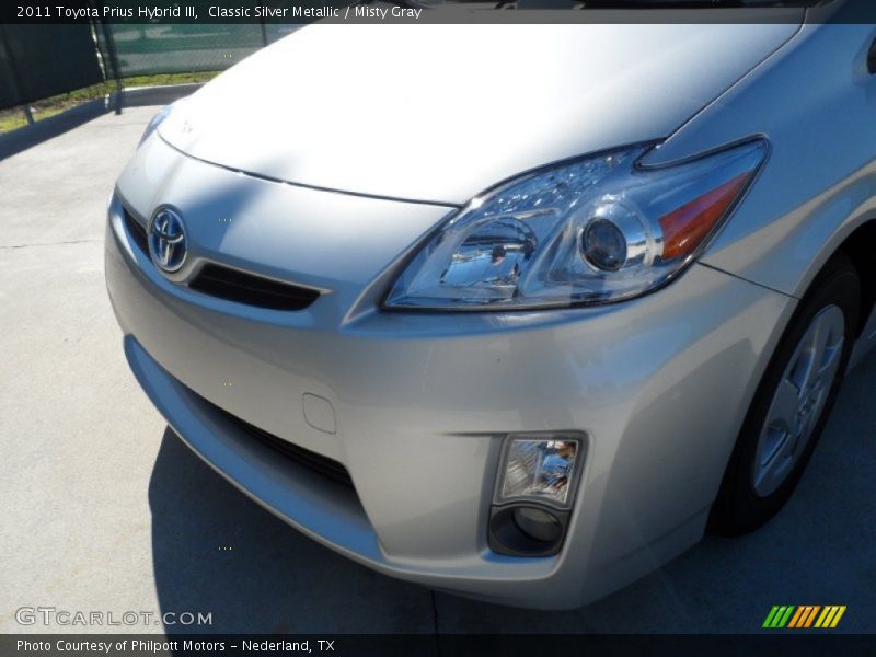 Classic Silver Metallic / Misty Gray 2011 Toyota Prius Hybrid III