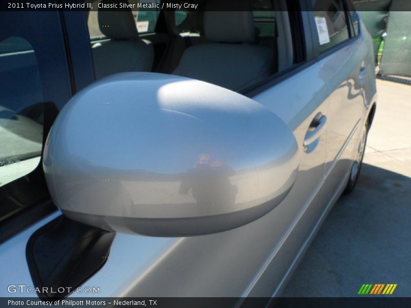 Classic Silver Metallic / Misty Gray 2011 Toyota Prius Hybrid III