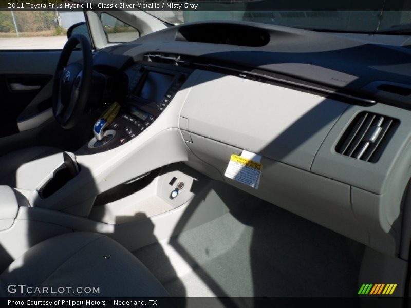 Classic Silver Metallic / Misty Gray 2011 Toyota Prius Hybrid III