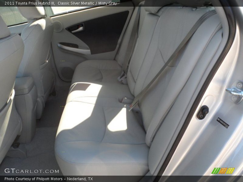 Classic Silver Metallic / Misty Gray 2011 Toyota Prius Hybrid III