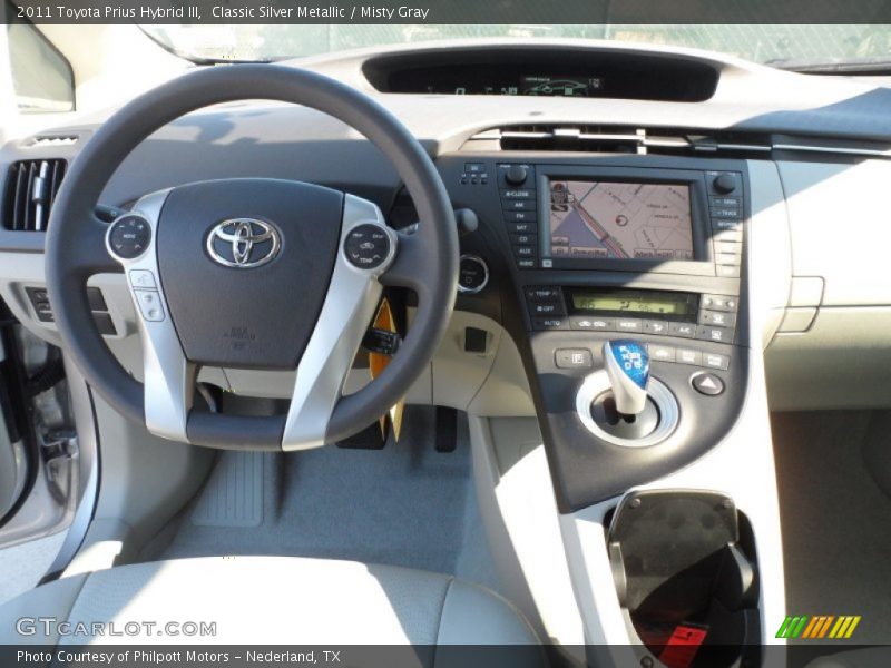 Classic Silver Metallic / Misty Gray 2011 Toyota Prius Hybrid III