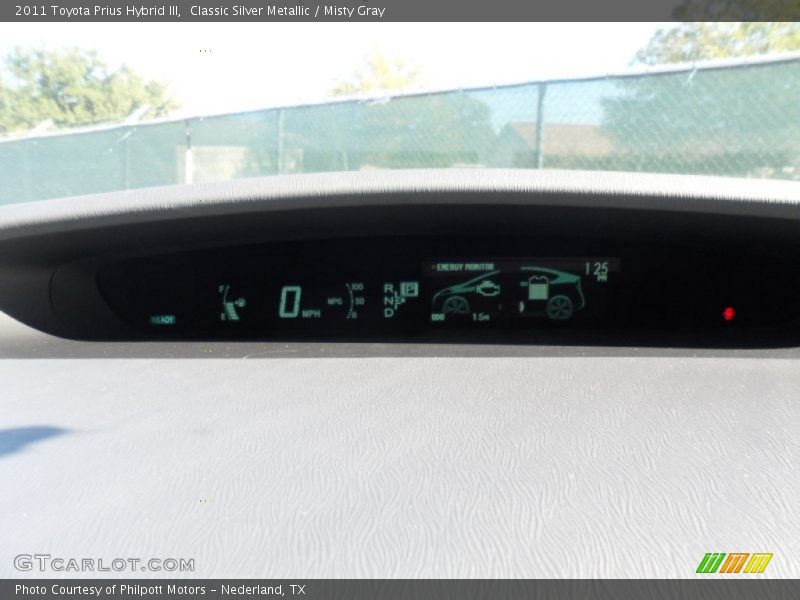 Classic Silver Metallic / Misty Gray 2011 Toyota Prius Hybrid III