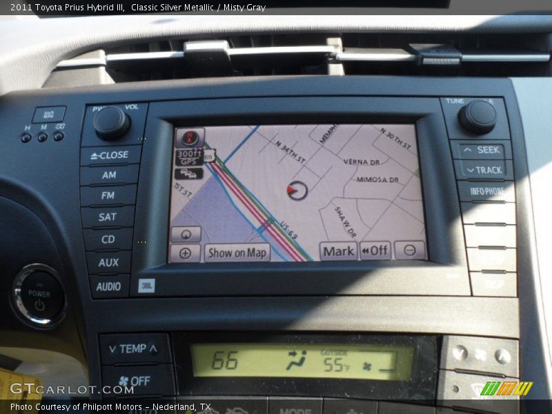 Classic Silver Metallic / Misty Gray 2011 Toyota Prius Hybrid III