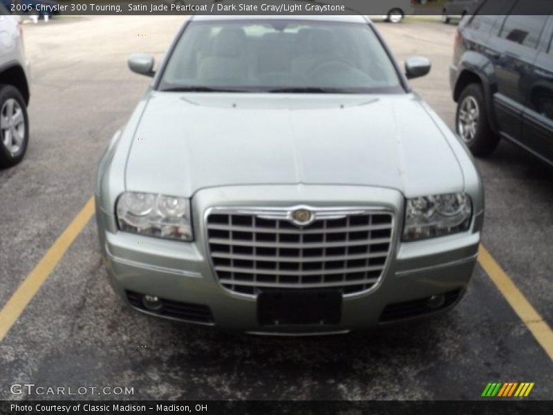 Satin Jade Pearlcoat / Dark Slate Gray/Light Graystone 2006 Chrysler 300 Touring