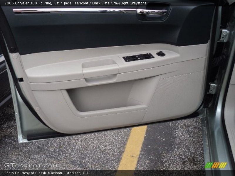 Satin Jade Pearlcoat / Dark Slate Gray/Light Graystone 2006 Chrysler 300 Touring