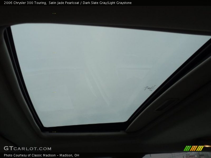 Satin Jade Pearlcoat / Dark Slate Gray/Light Graystone 2006 Chrysler 300 Touring