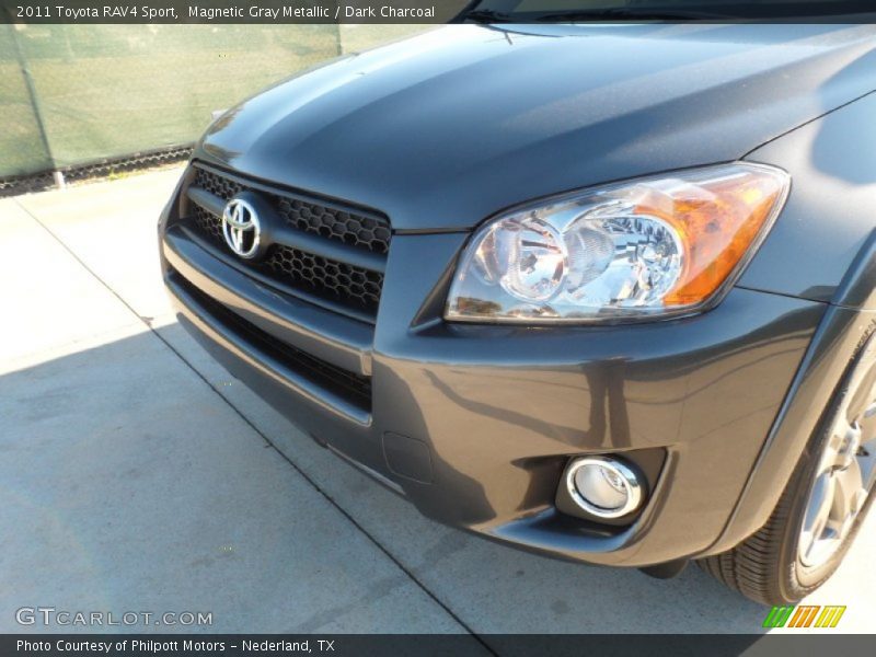 Magnetic Gray Metallic / Dark Charcoal 2011 Toyota RAV4 Sport
