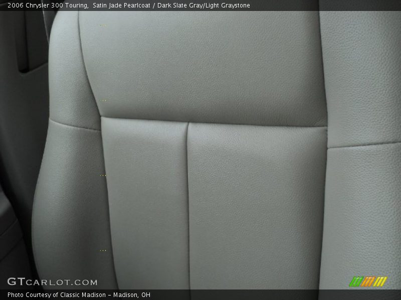 Satin Jade Pearlcoat / Dark Slate Gray/Light Graystone 2006 Chrysler 300 Touring