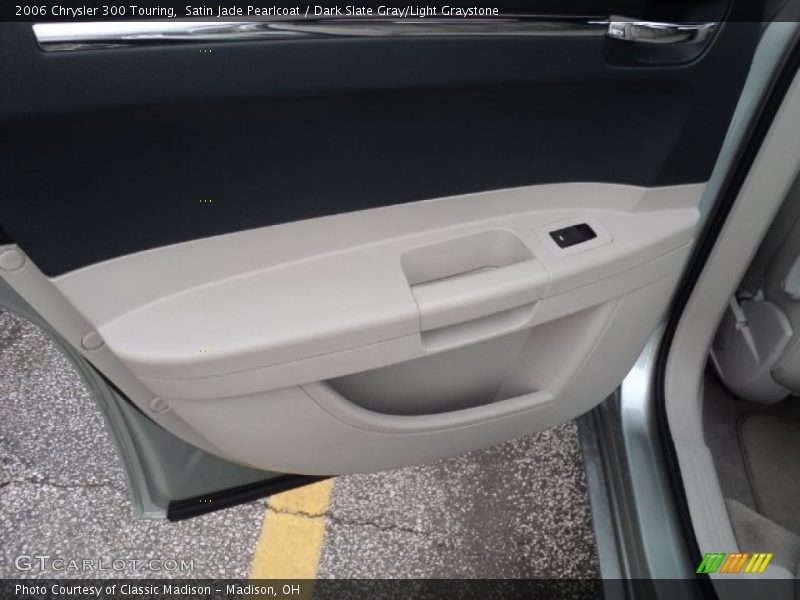 Satin Jade Pearlcoat / Dark Slate Gray/Light Graystone 2006 Chrysler 300 Touring