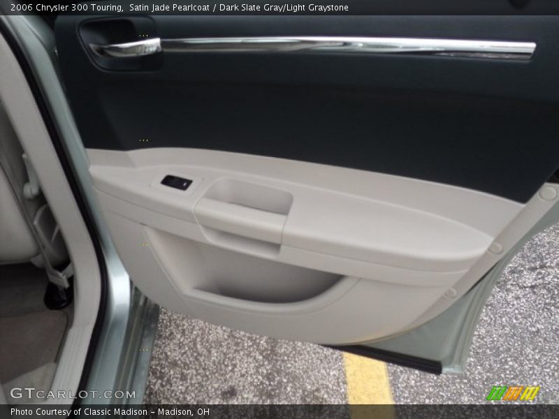 Satin Jade Pearlcoat / Dark Slate Gray/Light Graystone 2006 Chrysler 300 Touring