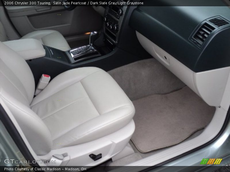 Satin Jade Pearlcoat / Dark Slate Gray/Light Graystone 2006 Chrysler 300 Touring