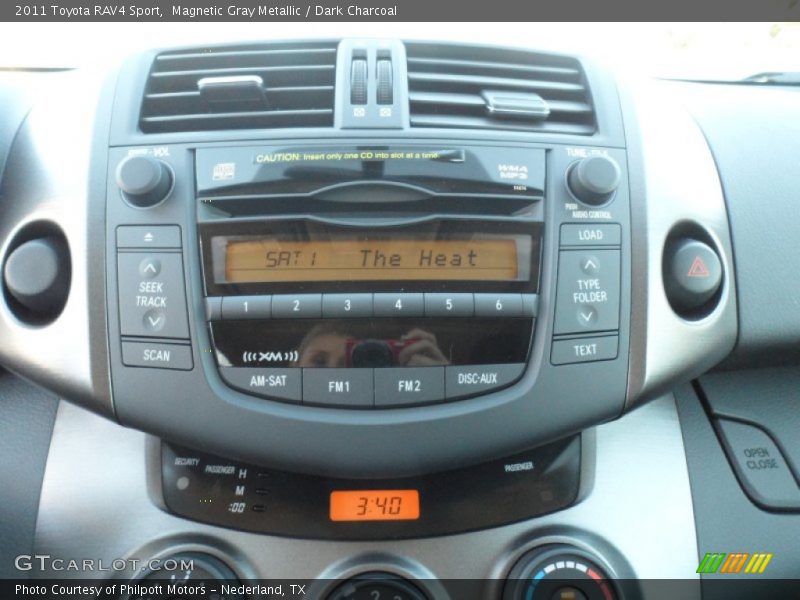 Audio System of 2011 RAV4 Sport