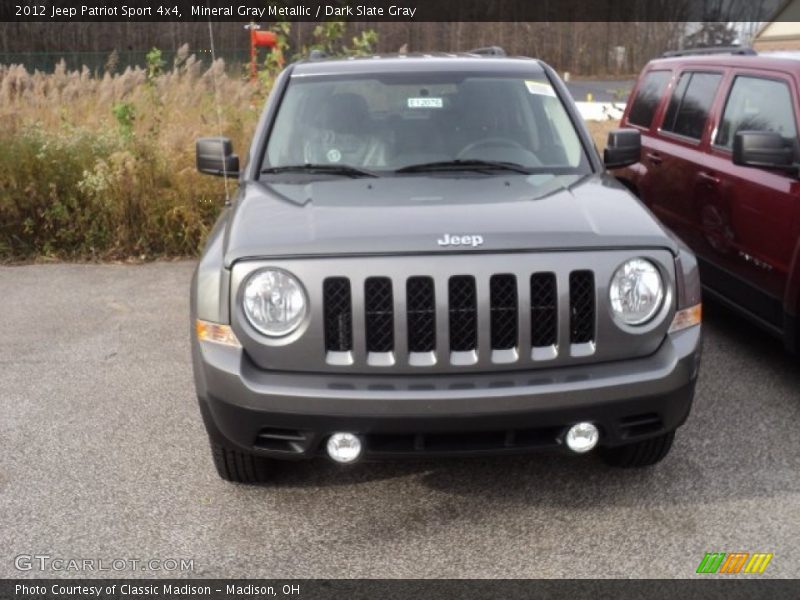 Mineral Gray Metallic / Dark Slate Gray 2012 Jeep Patriot Sport 4x4