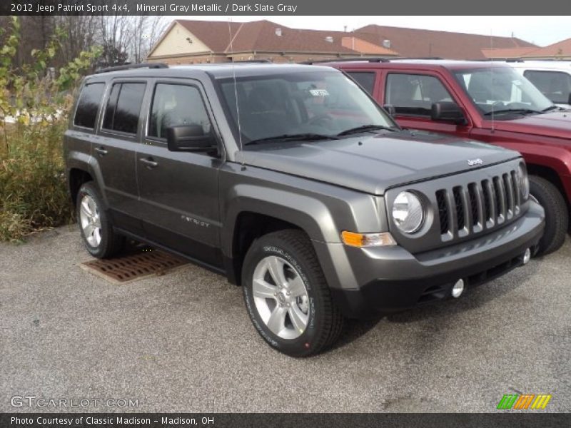 Mineral Gray Metallic / Dark Slate Gray 2012 Jeep Patriot Sport 4x4