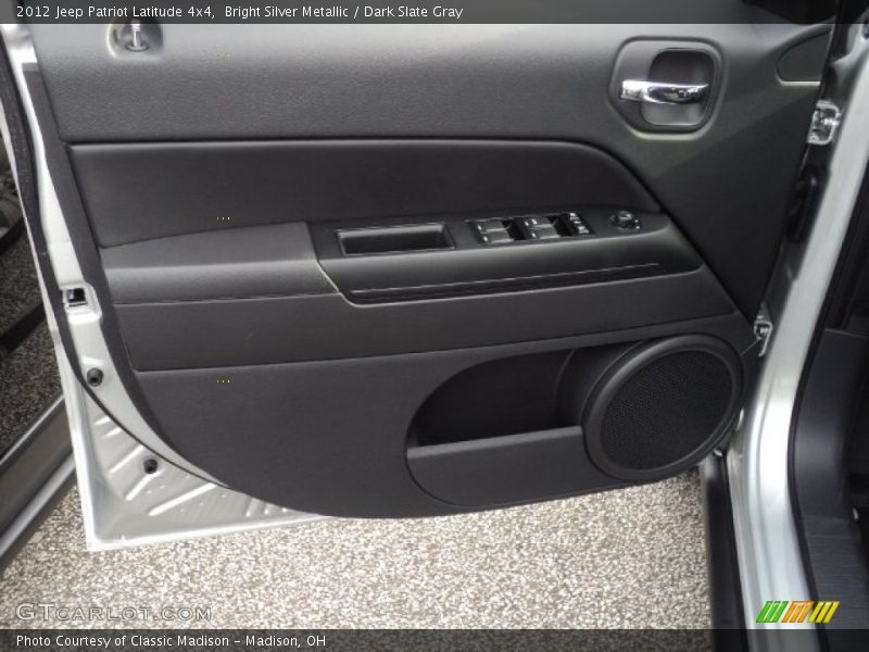 Bright Silver Metallic / Dark Slate Gray 2012 Jeep Patriot Latitude 4x4
