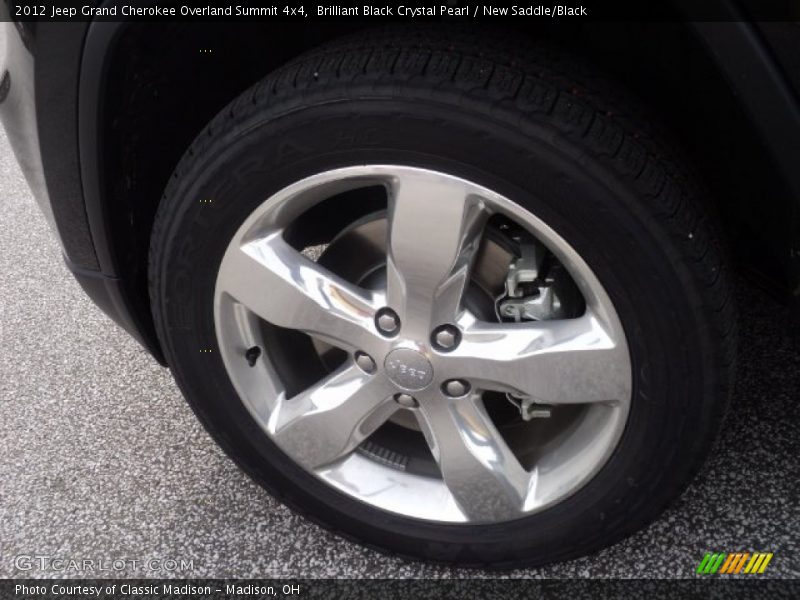  2012 Grand Cherokee Overland Summit 4x4 Wheel