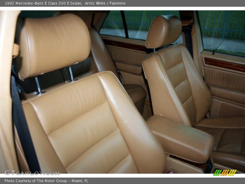  1992 E Class 300 E Sedan Palomino Interior