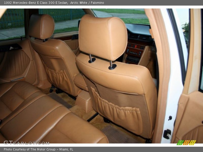 Arctic White / Palomino 1992 Mercedes-Benz E Class 300 E Sedan