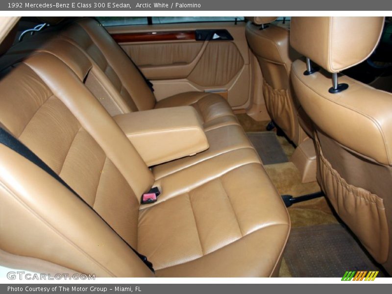 Arctic White / Palomino 1992 Mercedes-Benz E Class 300 E Sedan