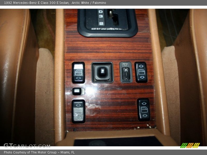 Arctic White / Palomino 1992 Mercedes-Benz E Class 300 E Sedan