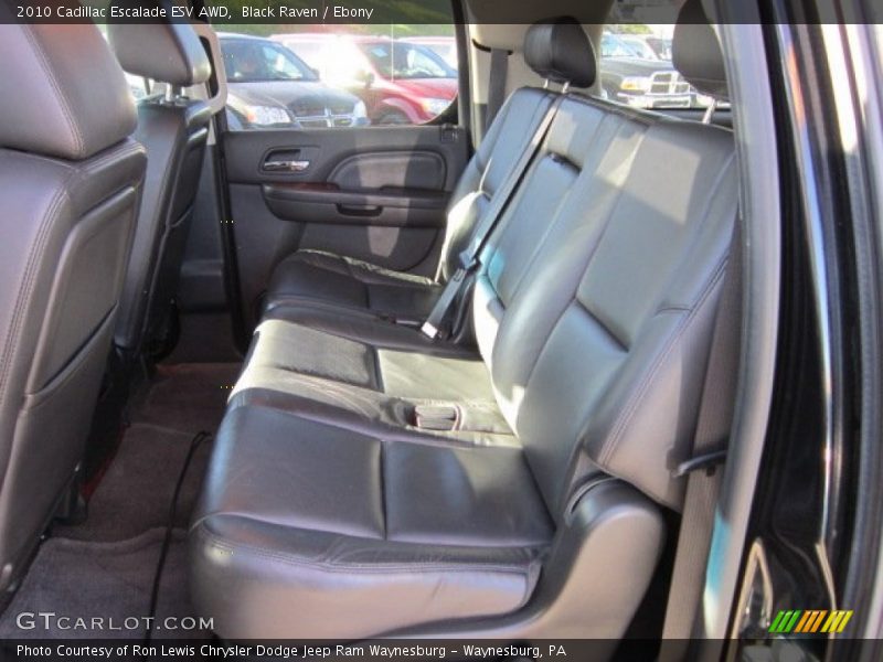 Black Raven / Ebony 2010 Cadillac Escalade ESV AWD