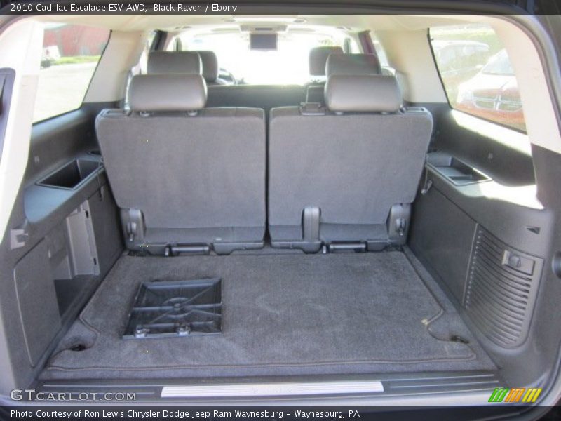  2010 Escalade ESV AWD Trunk
