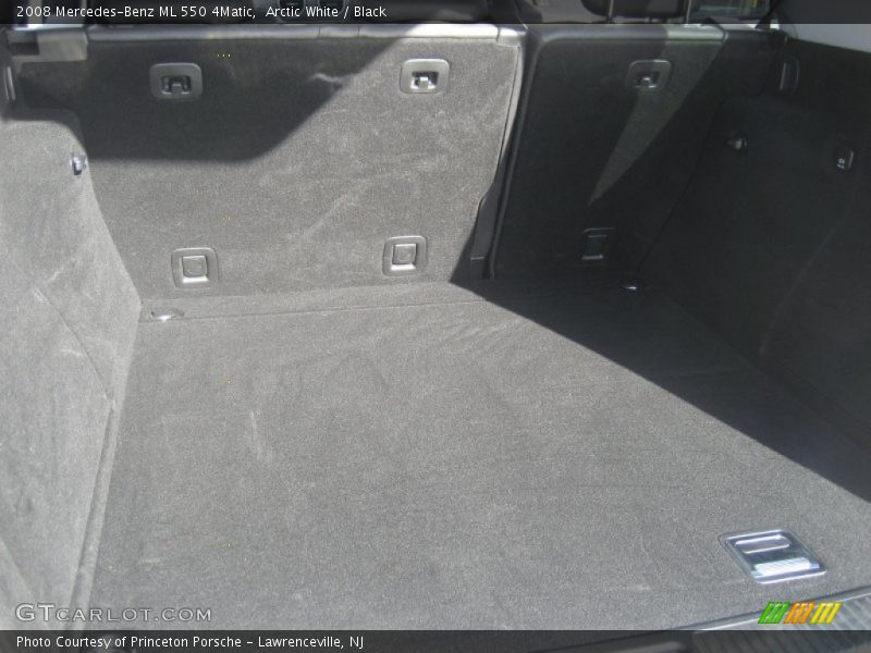 Arctic White / Black 2008 Mercedes-Benz ML 550 4Matic