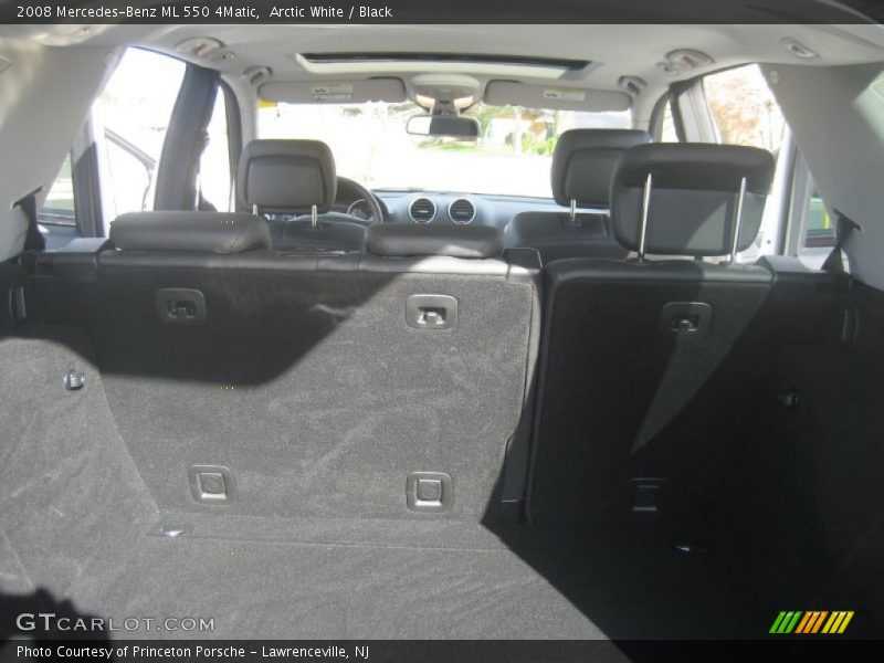 Arctic White / Black 2008 Mercedes-Benz ML 550 4Matic