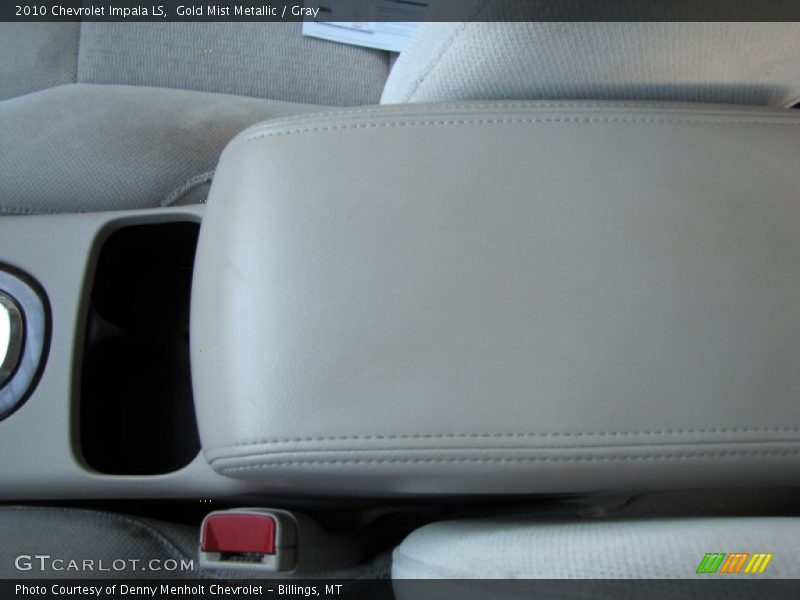 Gold Mist Metallic / Gray 2010 Chevrolet Impala LS