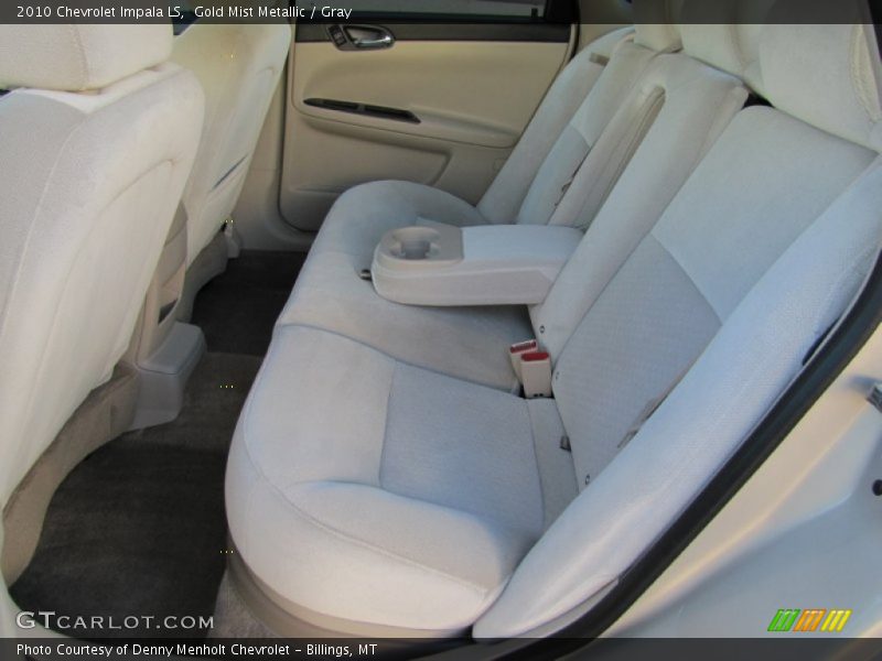 Gold Mist Metallic / Gray 2010 Chevrolet Impala LS